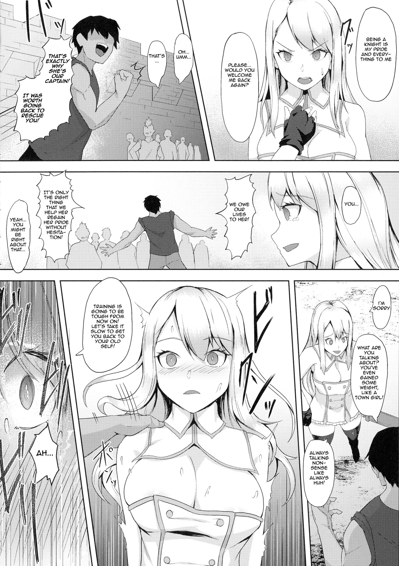 Hentai Manga Comic-A Knight's Proud Oath-Read-6